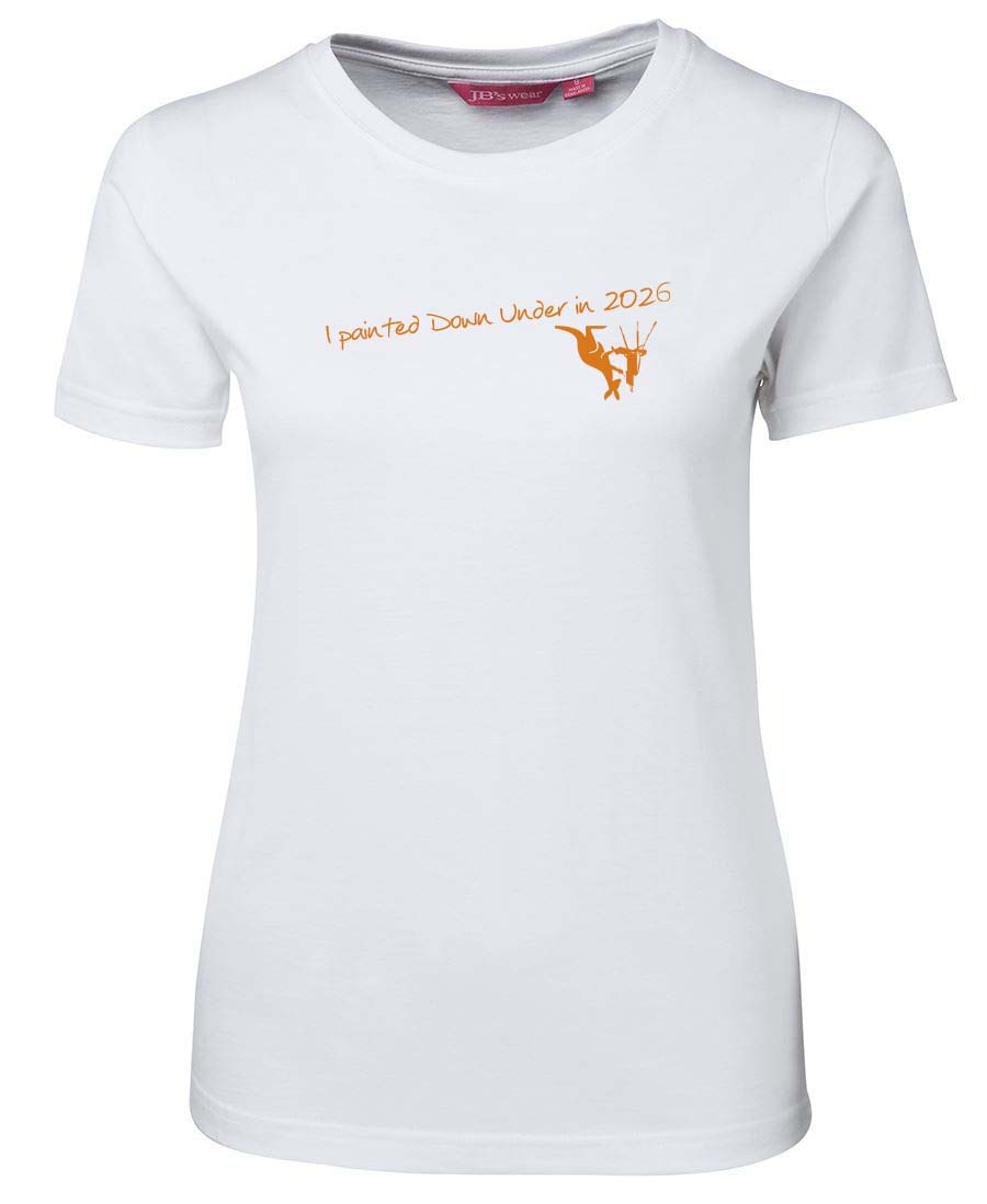 Plein Air Down Under Double Sided Ladies T-shirt