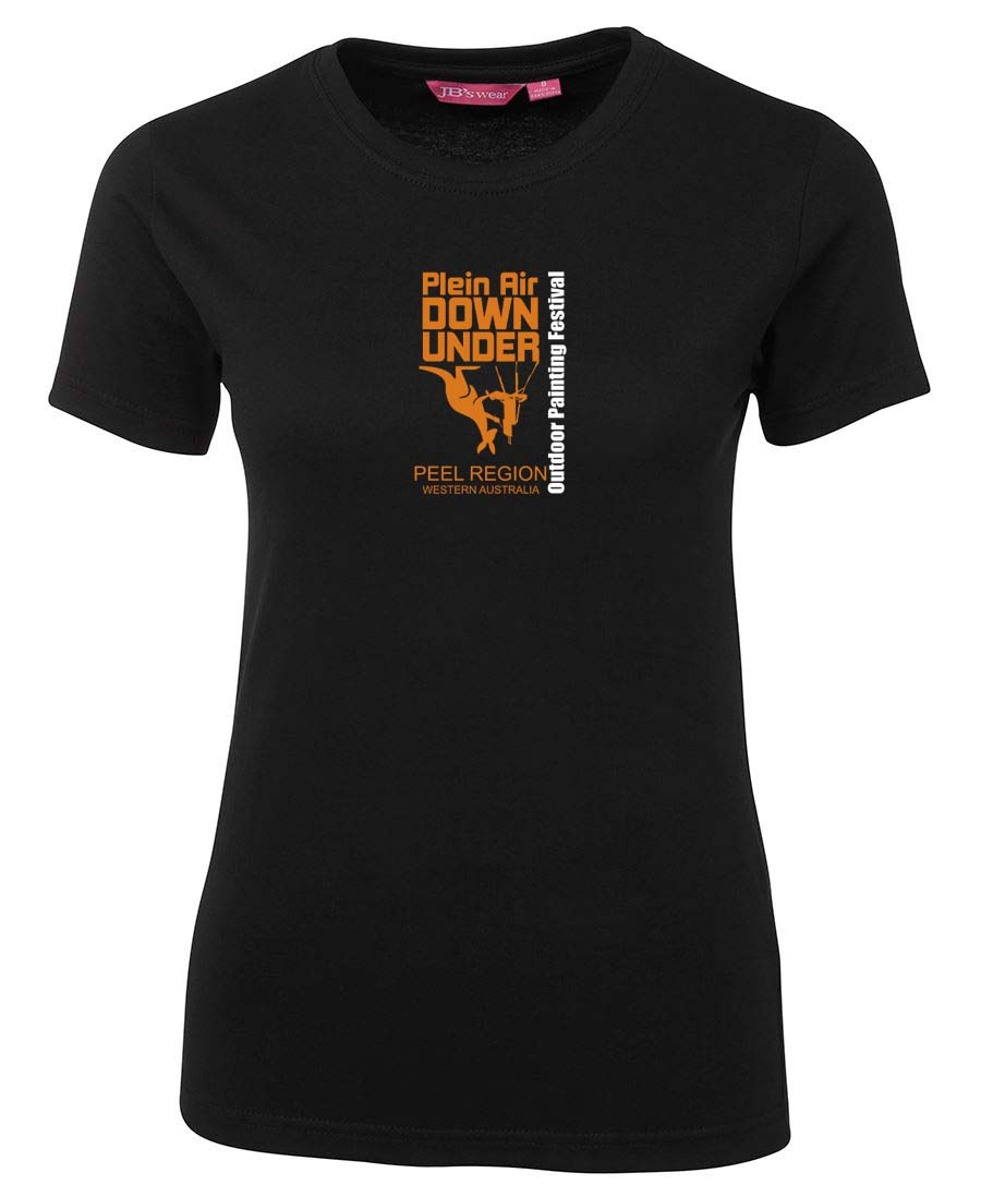 Plein Air Down Under Single Sided Ladies T-shirt