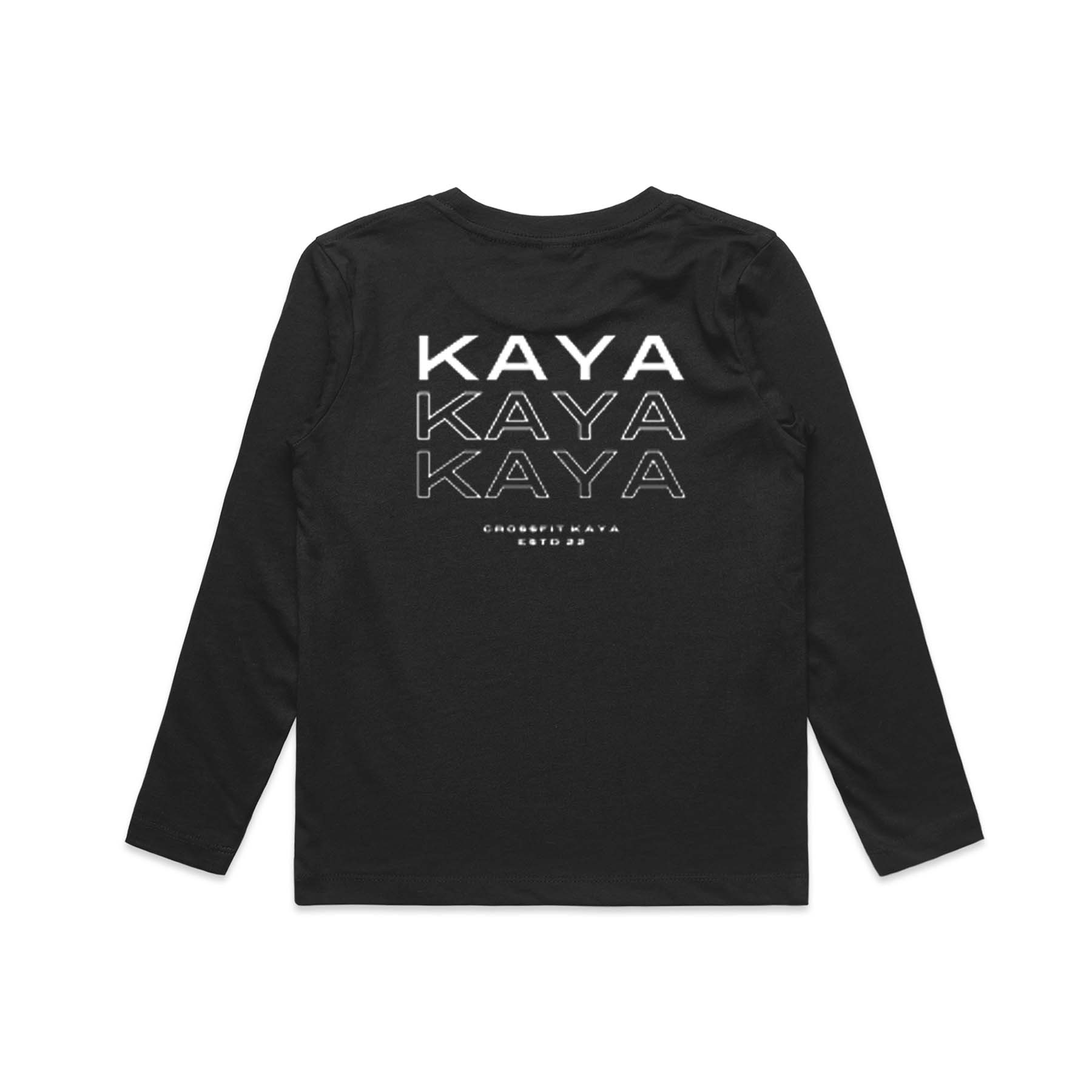 Kaya Crossfit Kids Double Sided T-shirt long sleeve Design 3