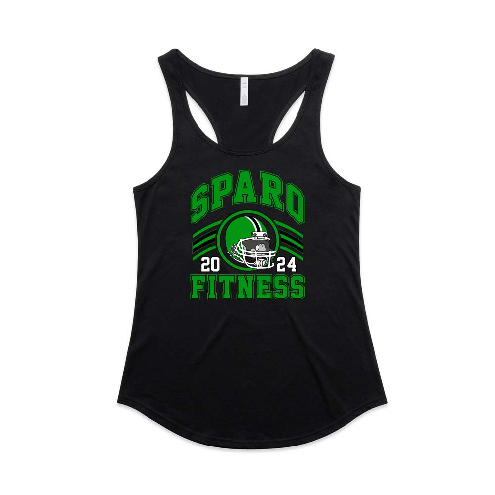 SPARQ Fitness Helmet racer back top
