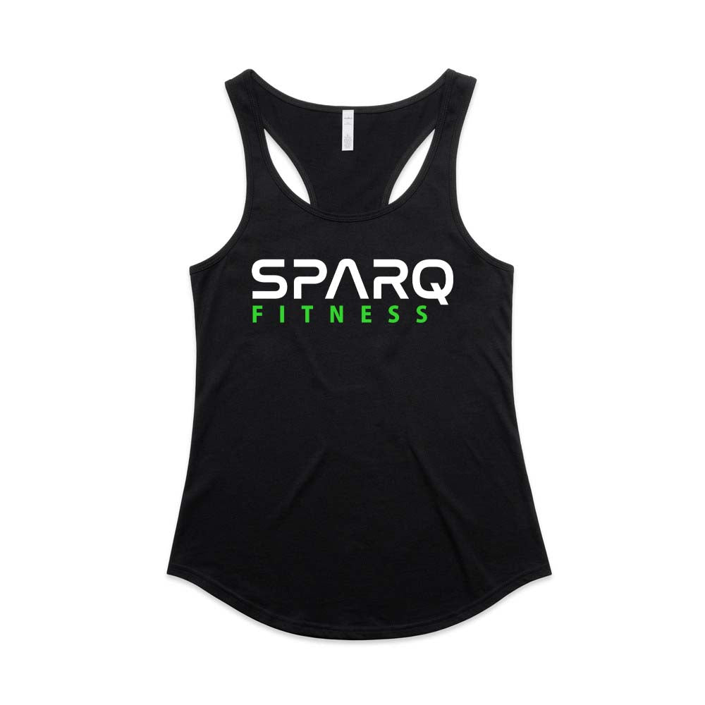 SPARQ Fitness We are Sparq Double Sided racer back top