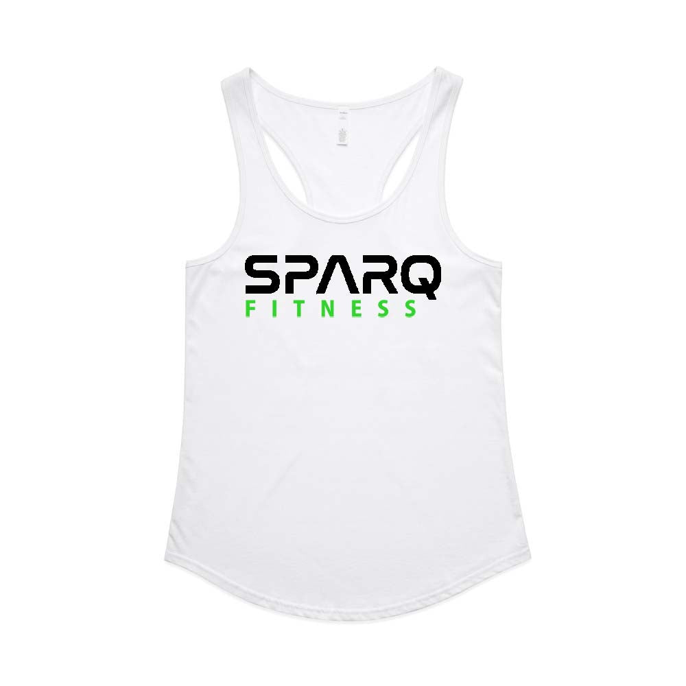 SPARQ Fitness We are Sparq Double Sided racer back top