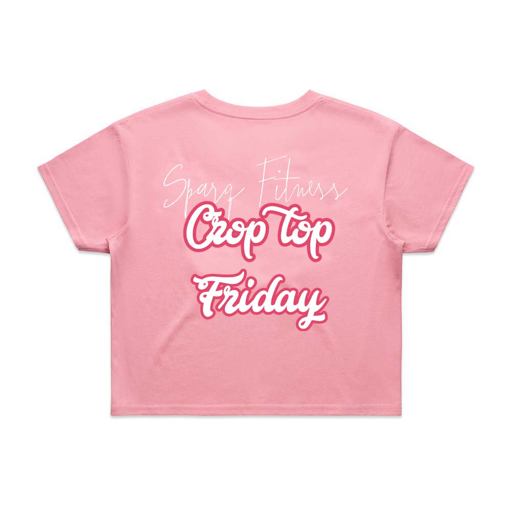 SPARQ Fitness Crop top Friday Double sided