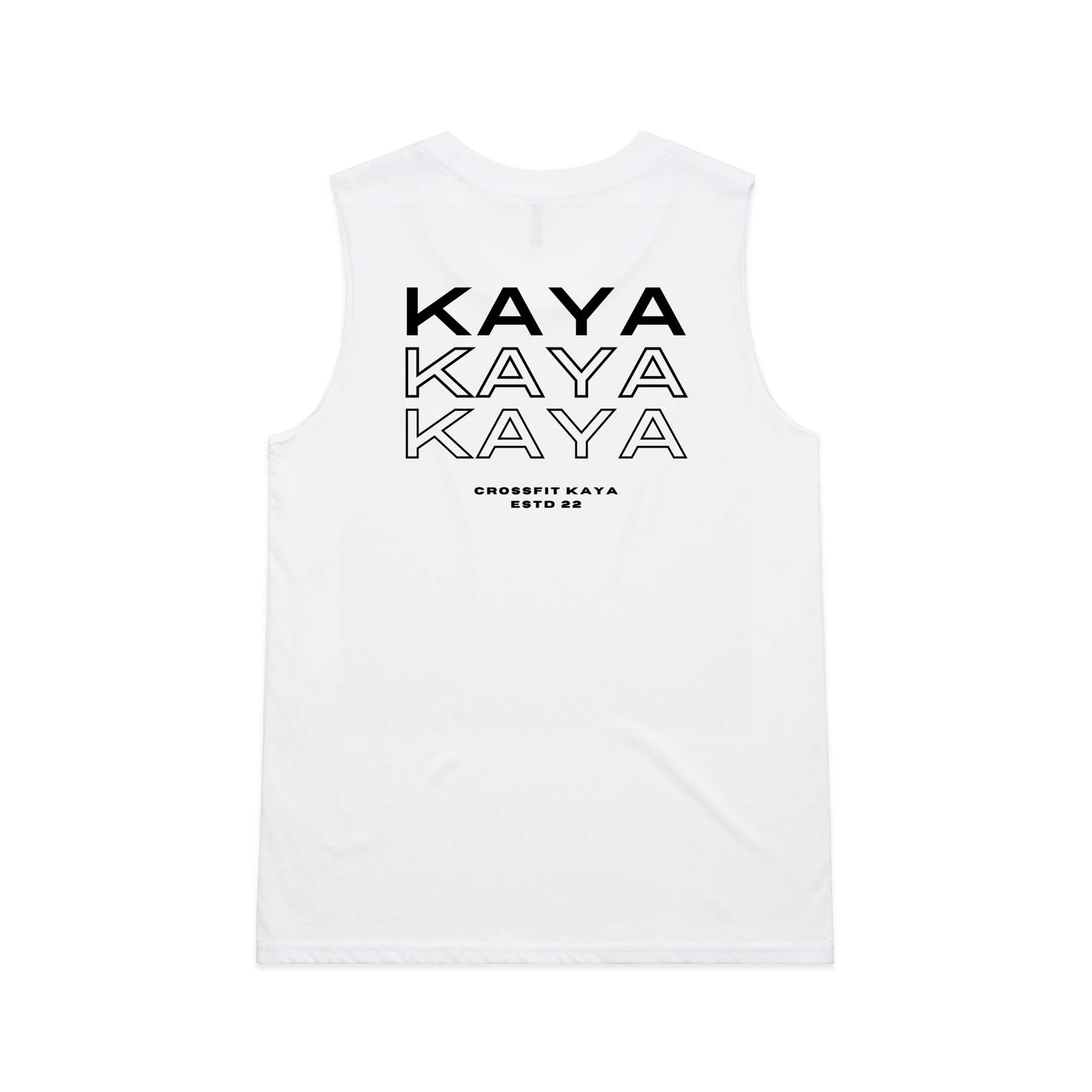 Kaya Crossfit Tank top Double Sided Design 3