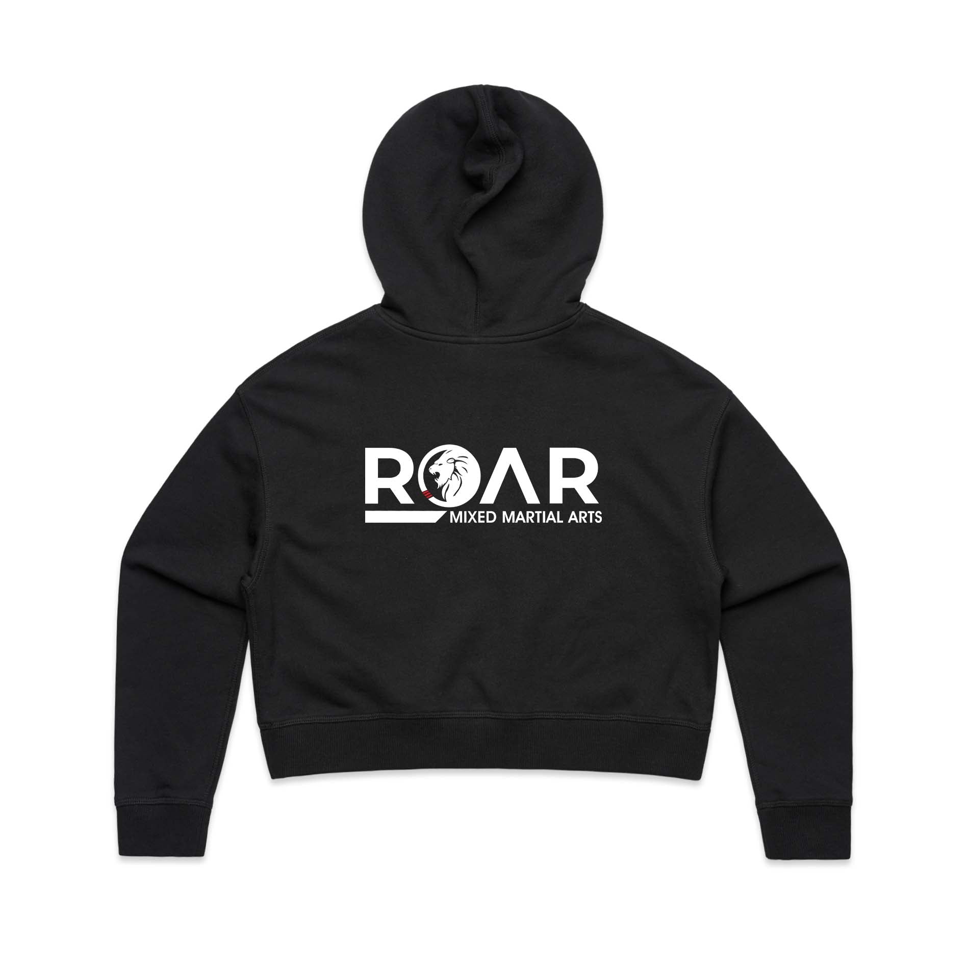 Roar Cropped Hoodie Double Sided