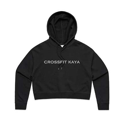 Kaya Crossfit Cropped Hoodie Double Sided design 1