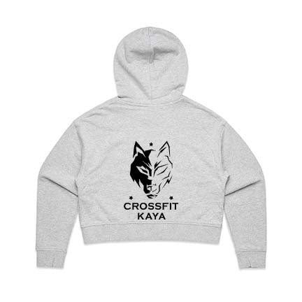 Kaya Crossfit Cropped Hoodie Double Sided design 1