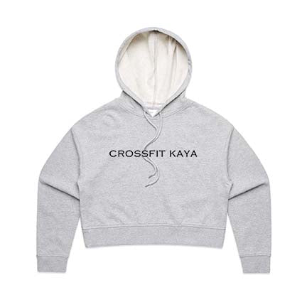 Kaya Crossfit Cropped Hoodie Double Sided design 1