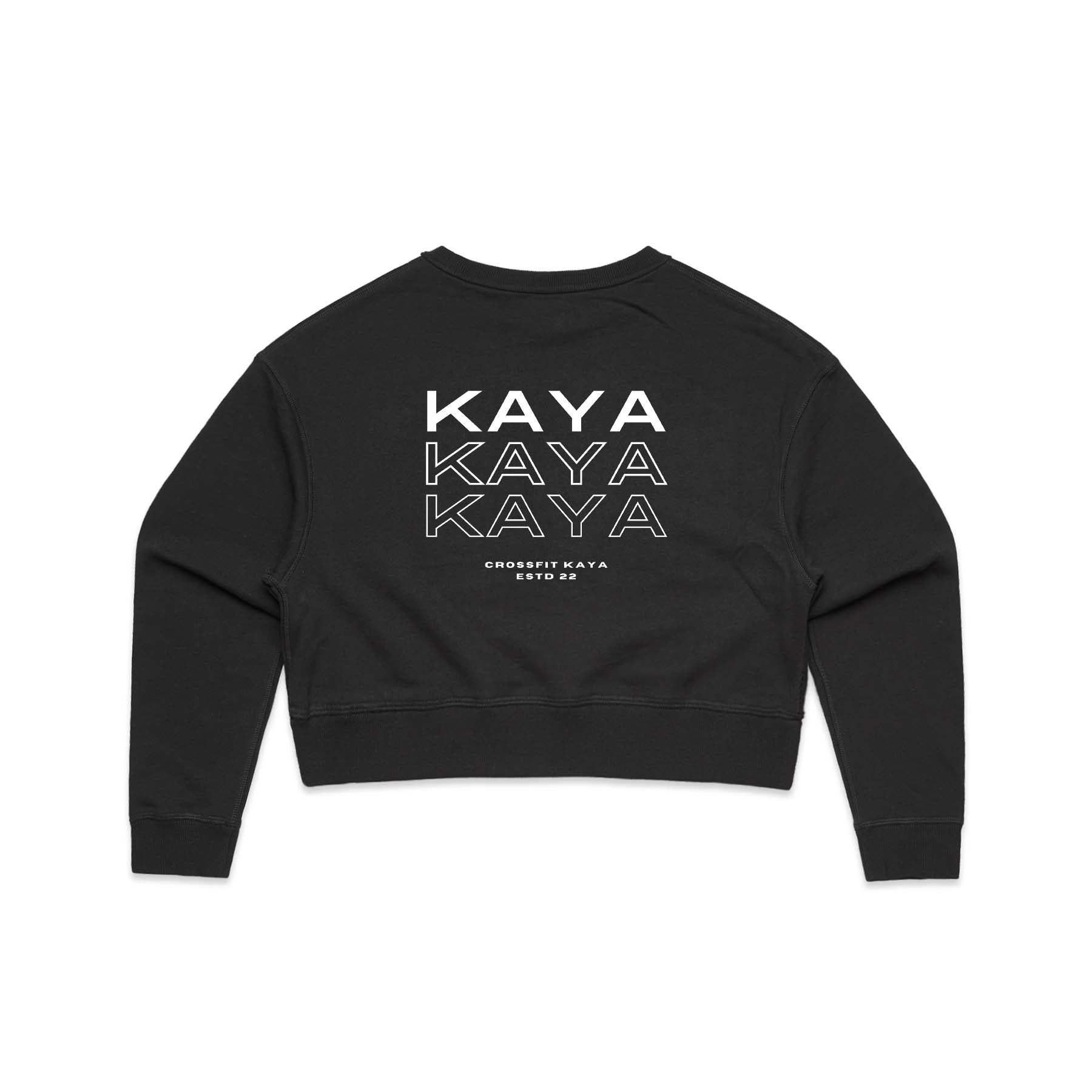 Kaya Crossfit Crop Crew Double sided design 3