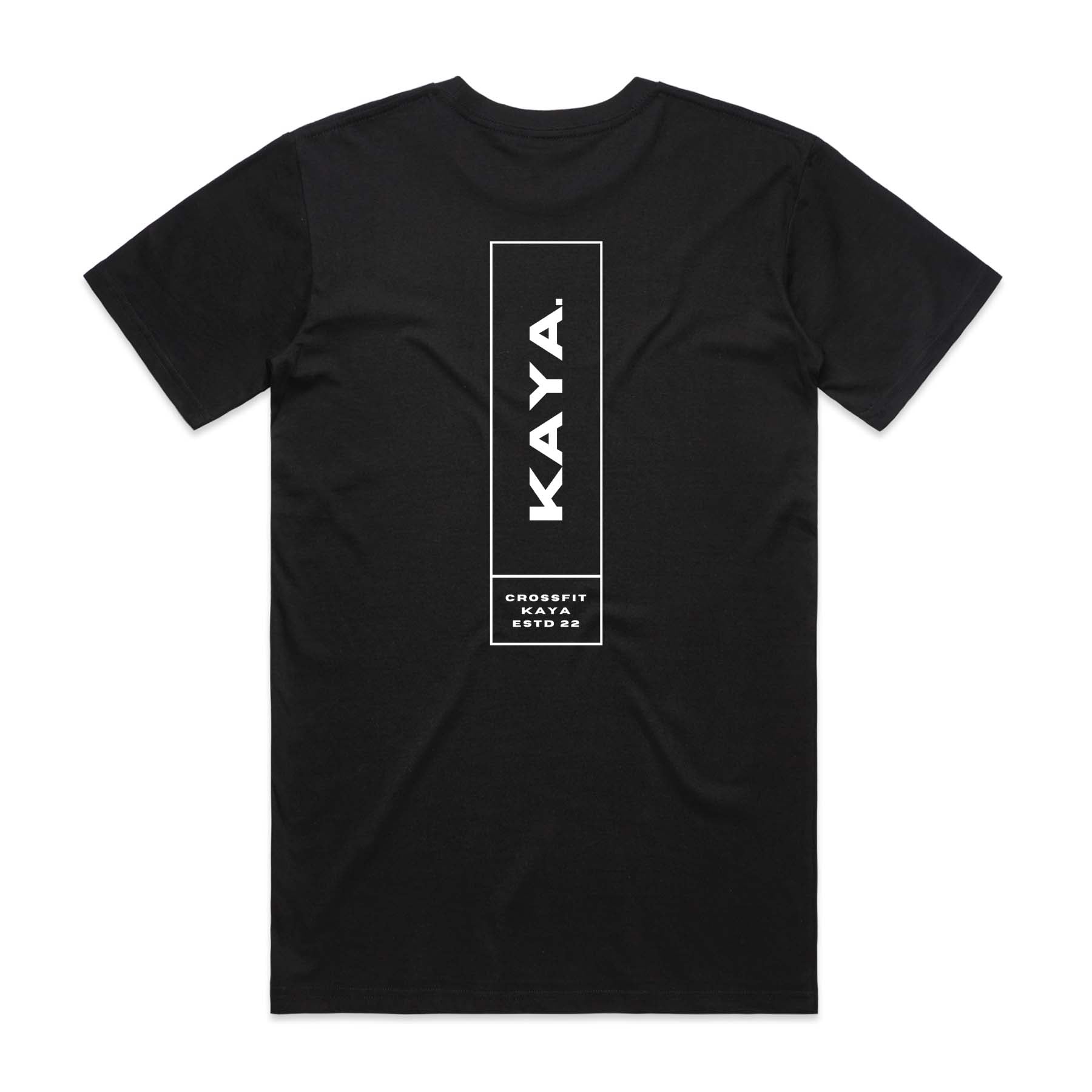 Kaya Crossfit Double Sided T-Shirt design 2