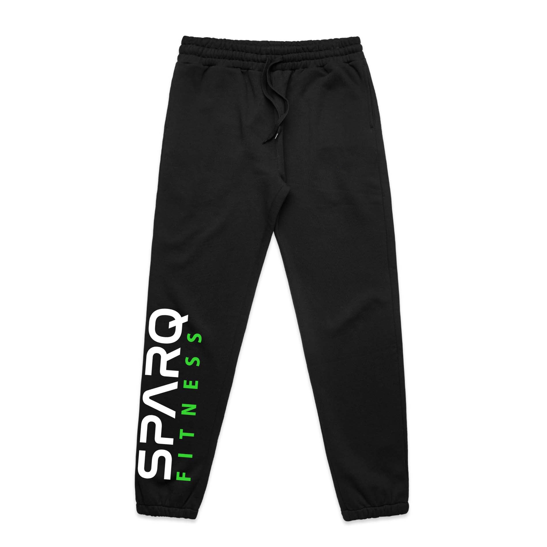 SPARQ fitness track pants black
