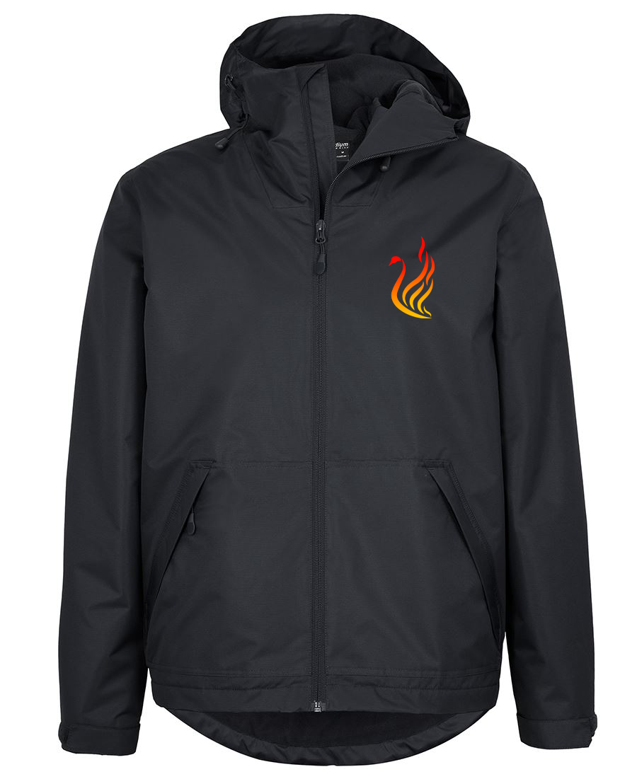 Blazing Swan Tec Jacket - swan logo