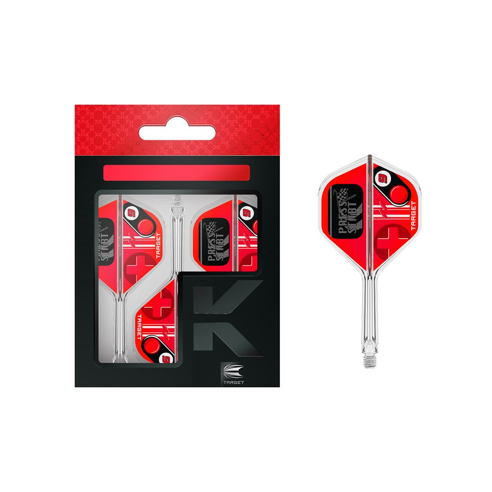 TARGET PRESS START- K-FLEX All-In-One Moulded Flights NO6 Size All Lengths