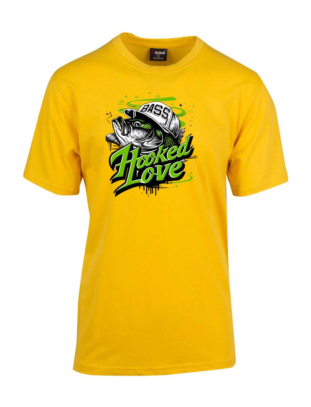 Bass hooked love T-shirt