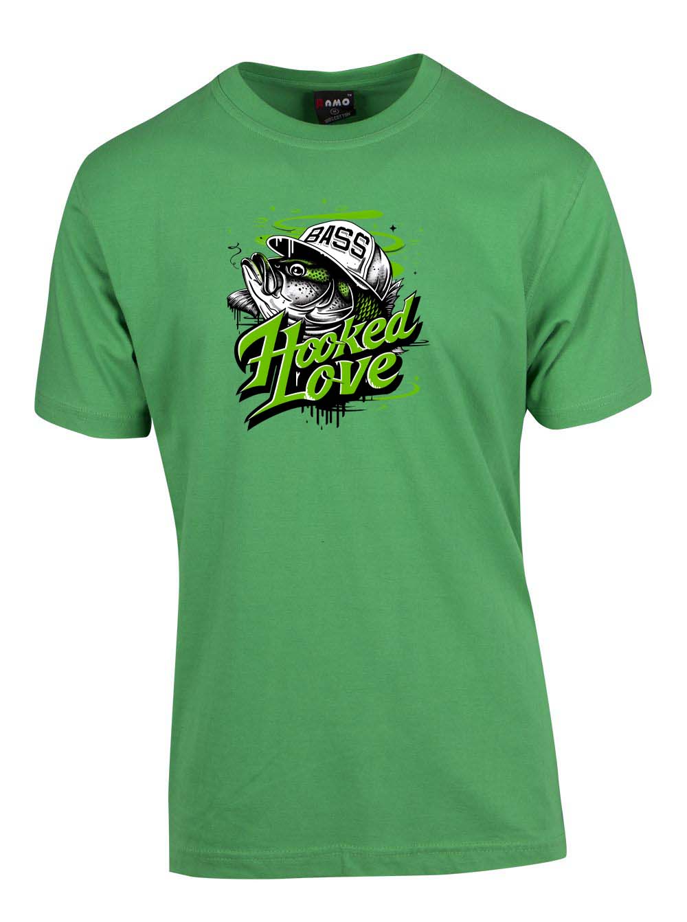 Bass hooked love T-shirt