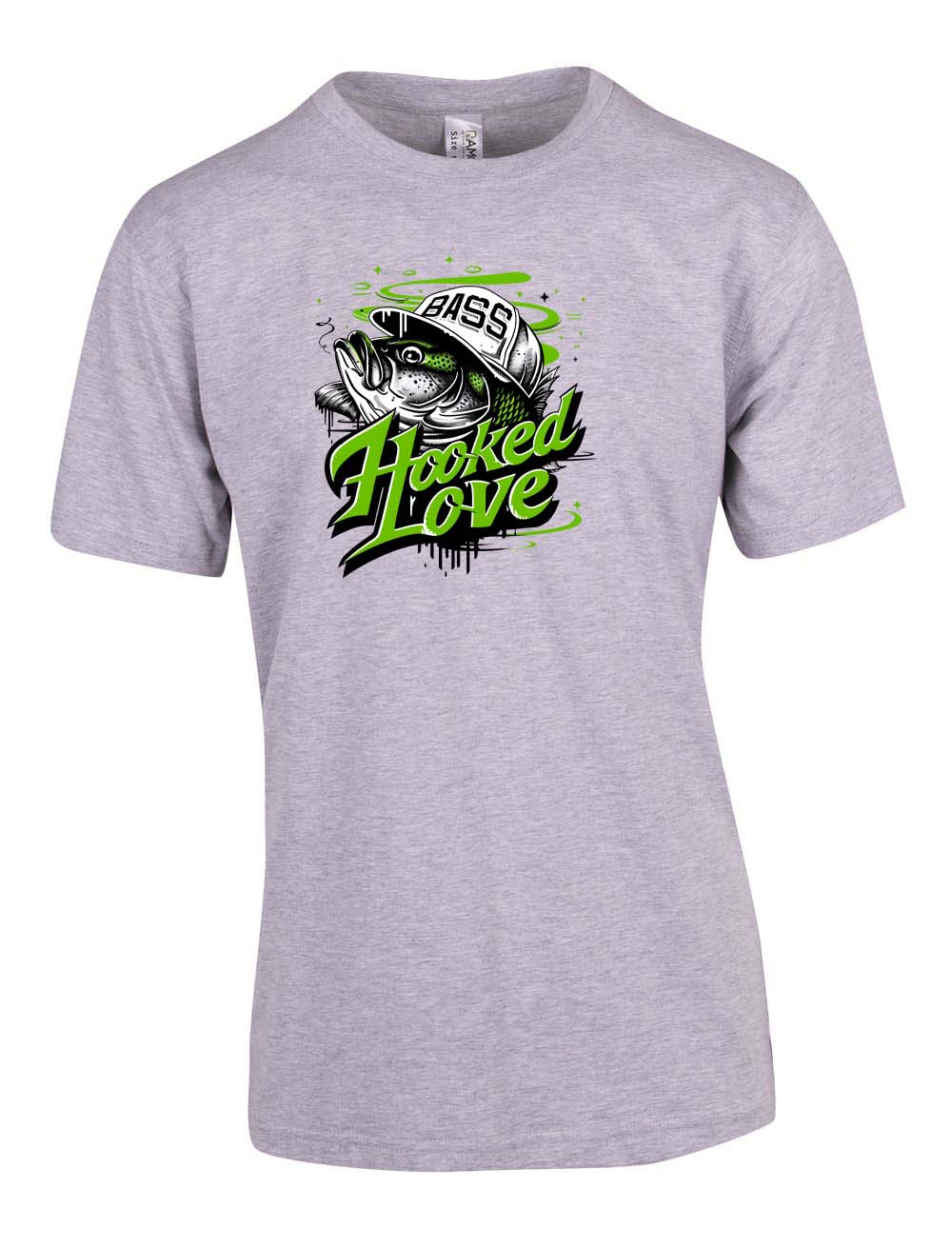 Bass hooked love T-shirt