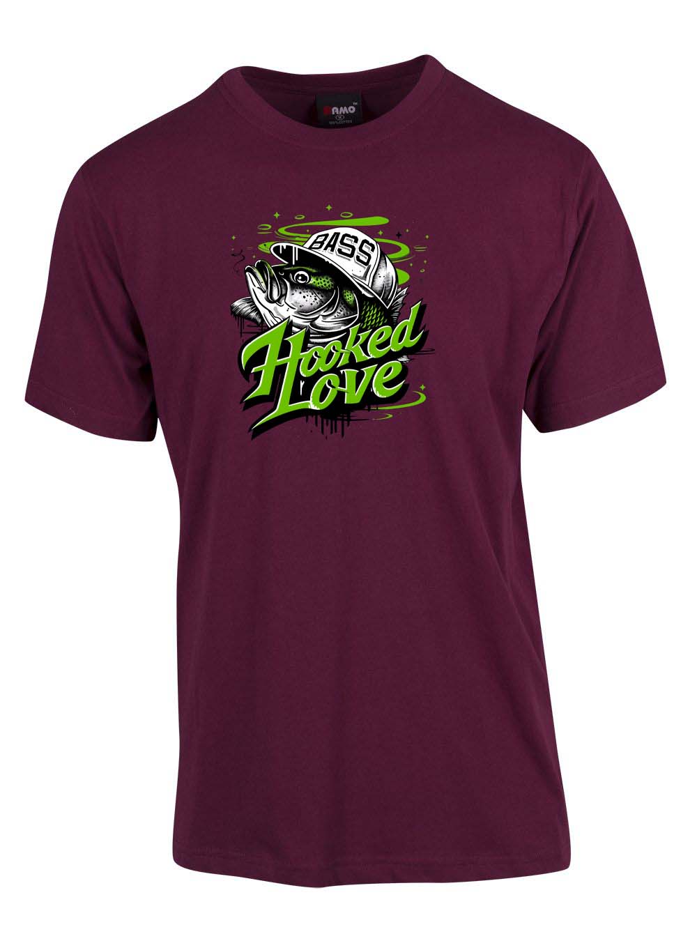 Bass hooked love T-shirt