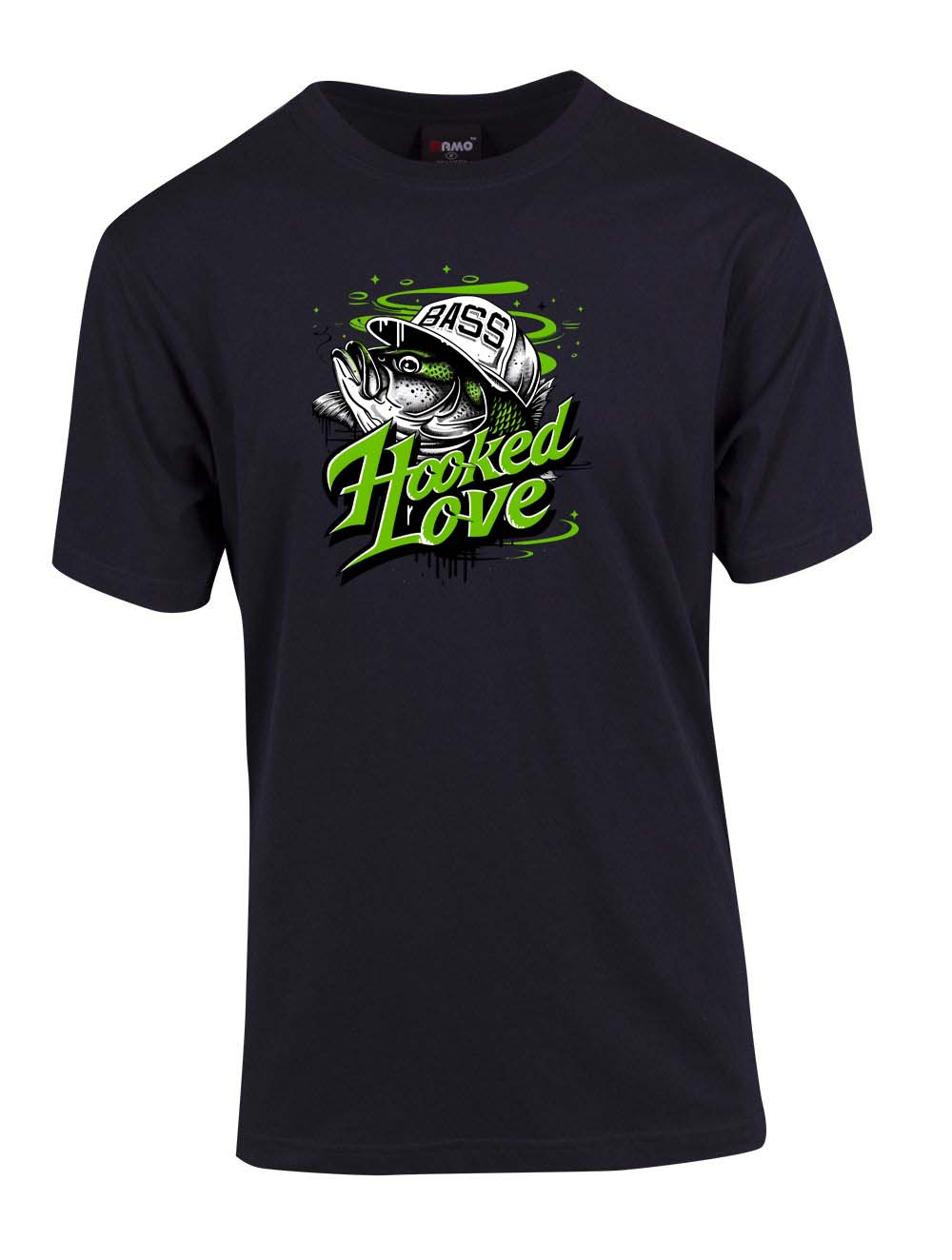 Bass hooked love T-shirt