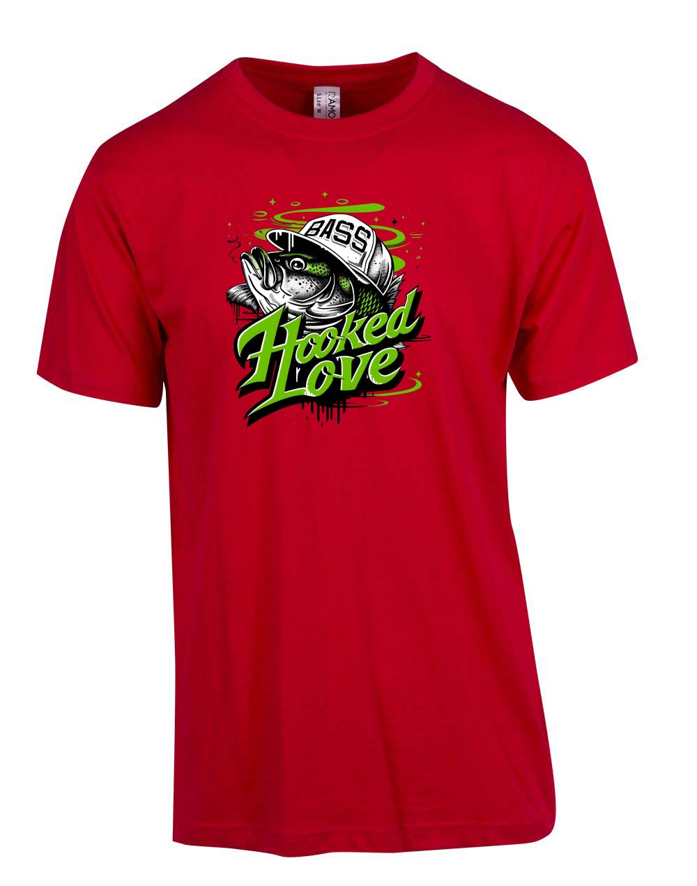 Bass hooked love T-shirt
