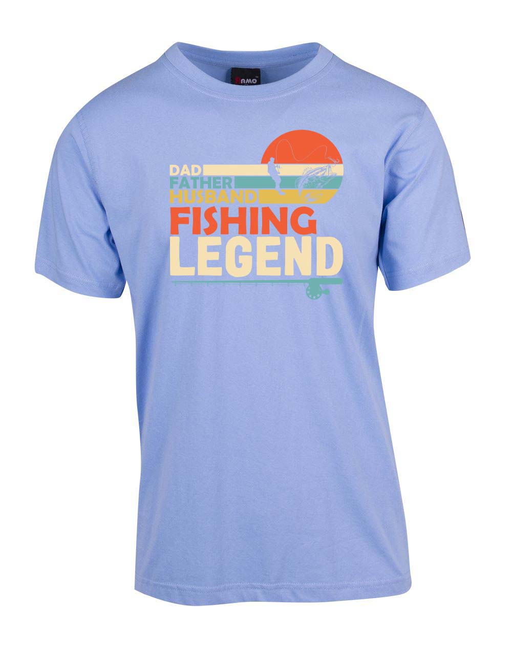 Dad father husband fishing legend T-shirt