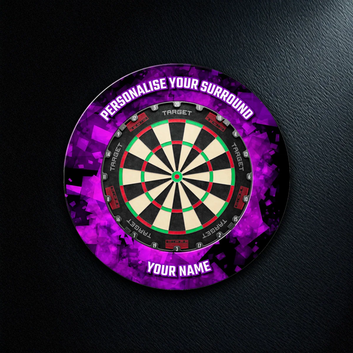 Custom Dartboard Surround – Personalised Designs Available