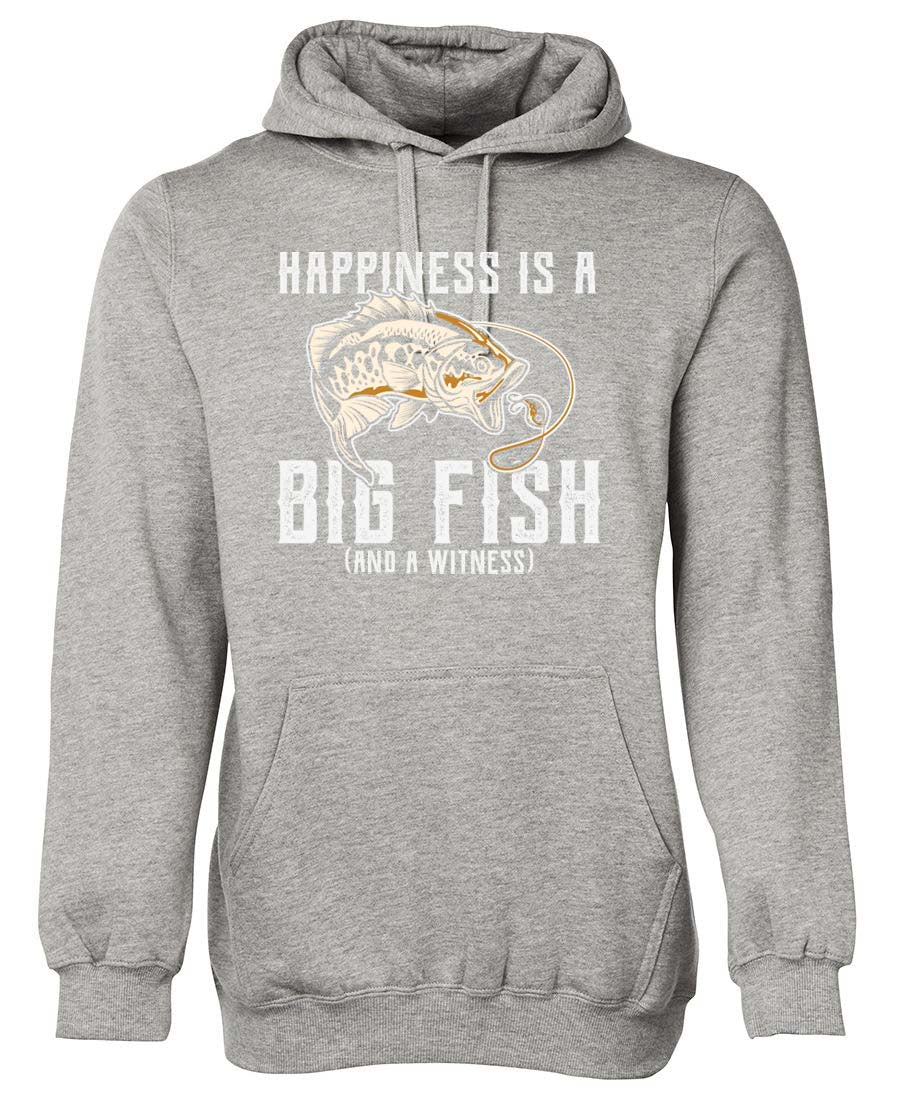 Happiness is a big fish Hoodie