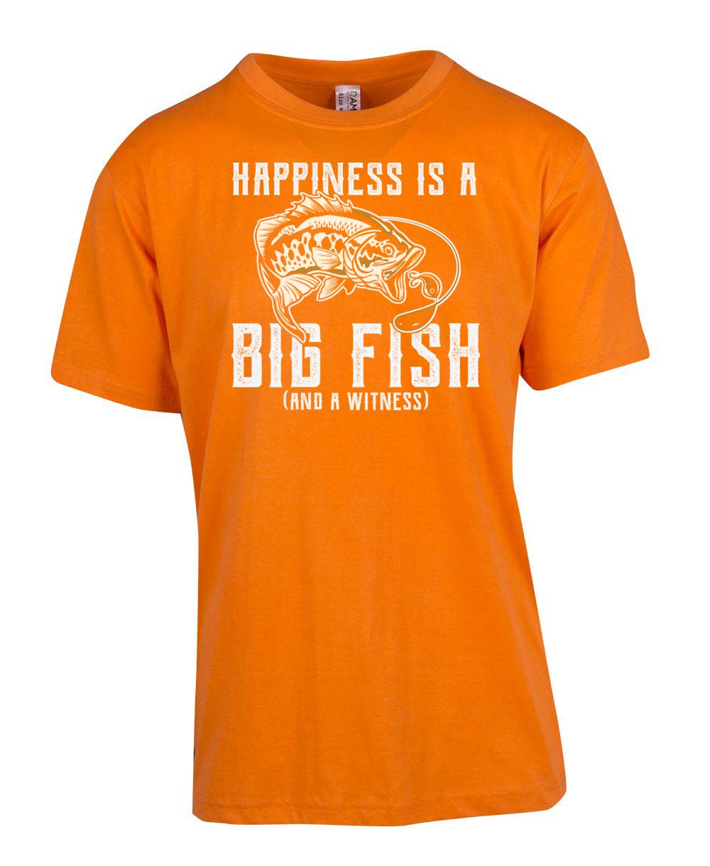 Happiness is a big fish T-shirt