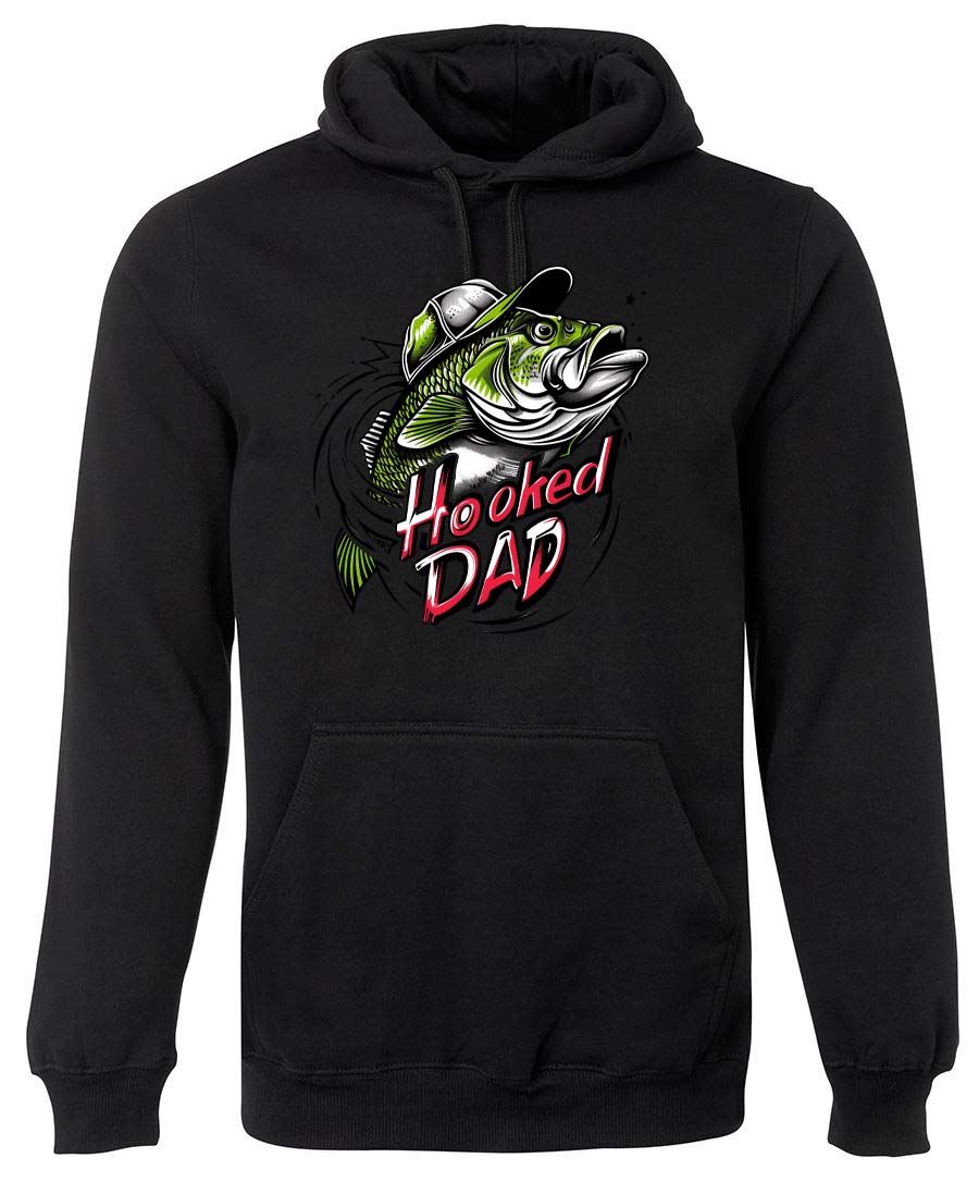 Hooked dad Hoodie