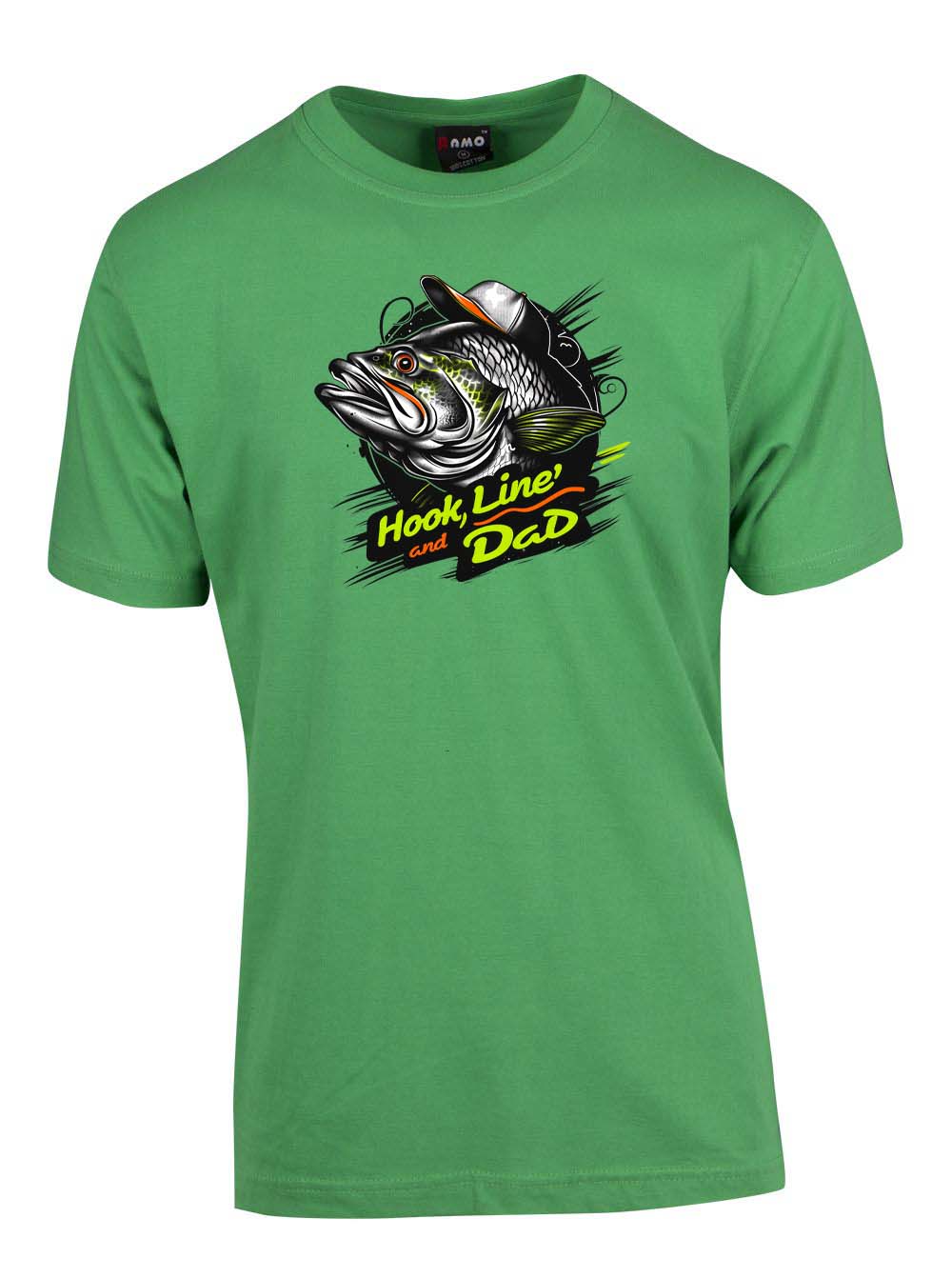 Hook line and dad T-shirt