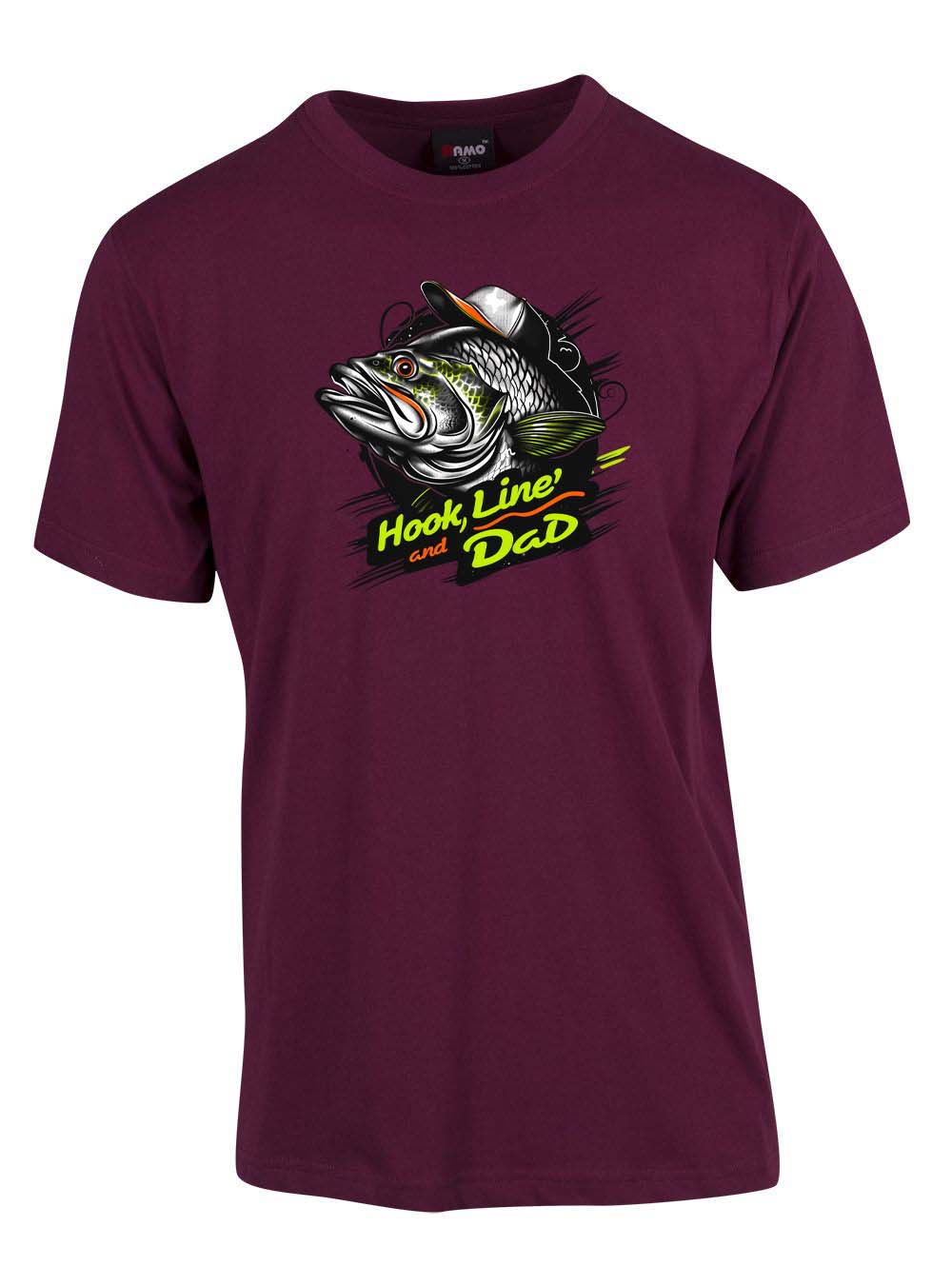 Hook line and dad T-shirt