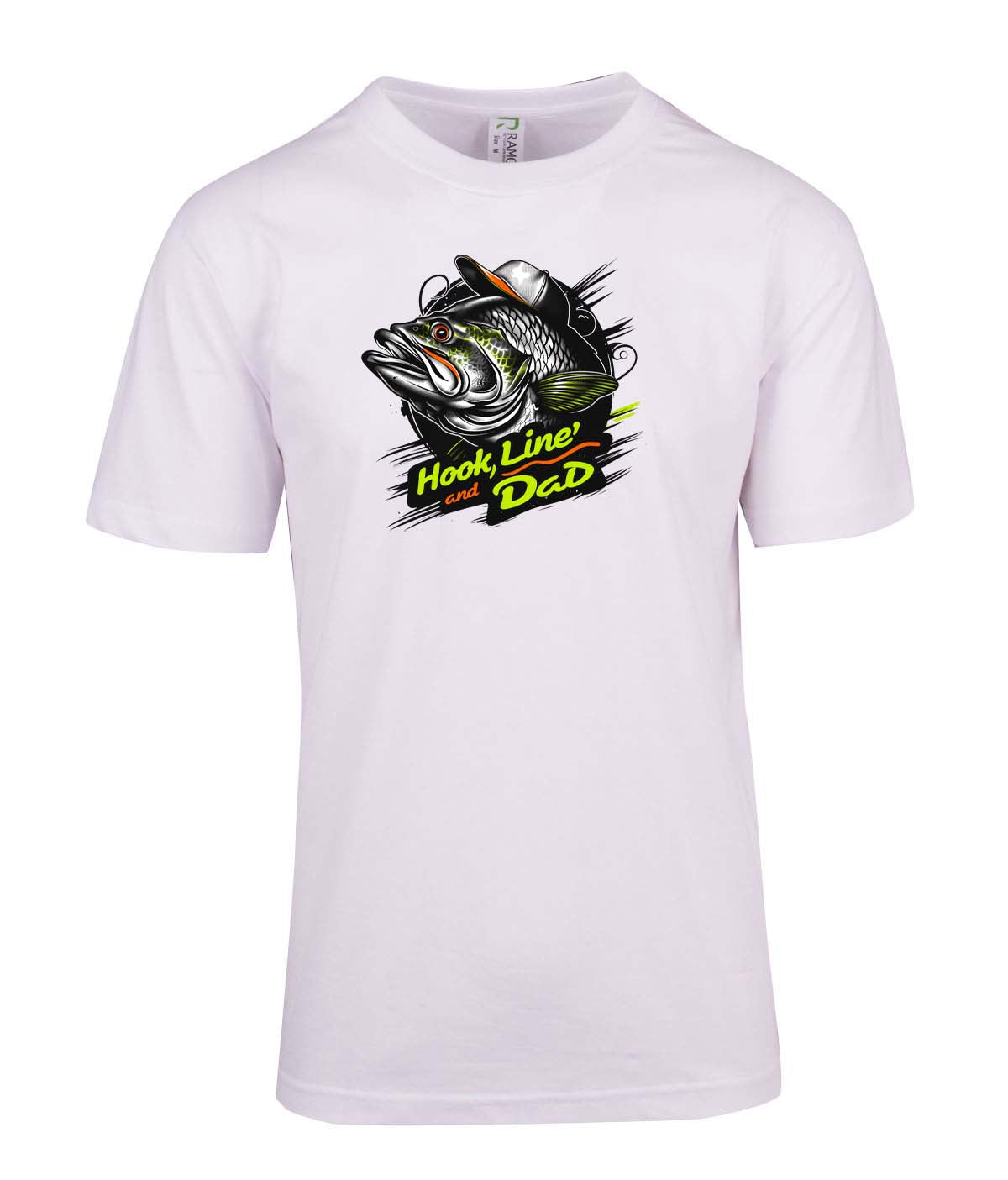 Hook line and dad T-shirt