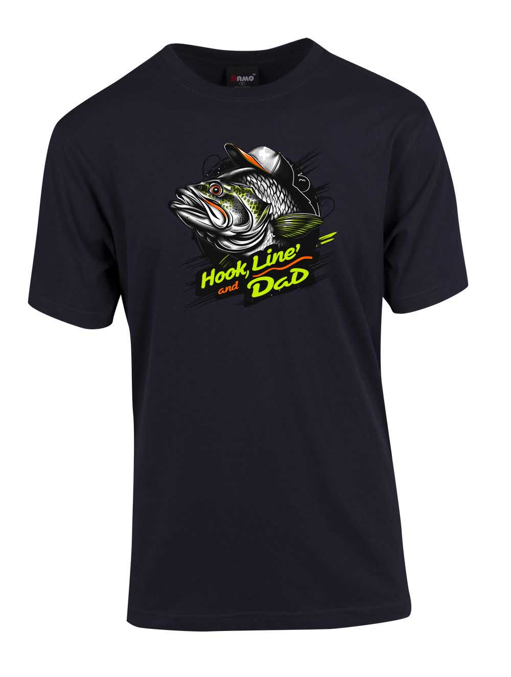 Hook line and dad T-shirt