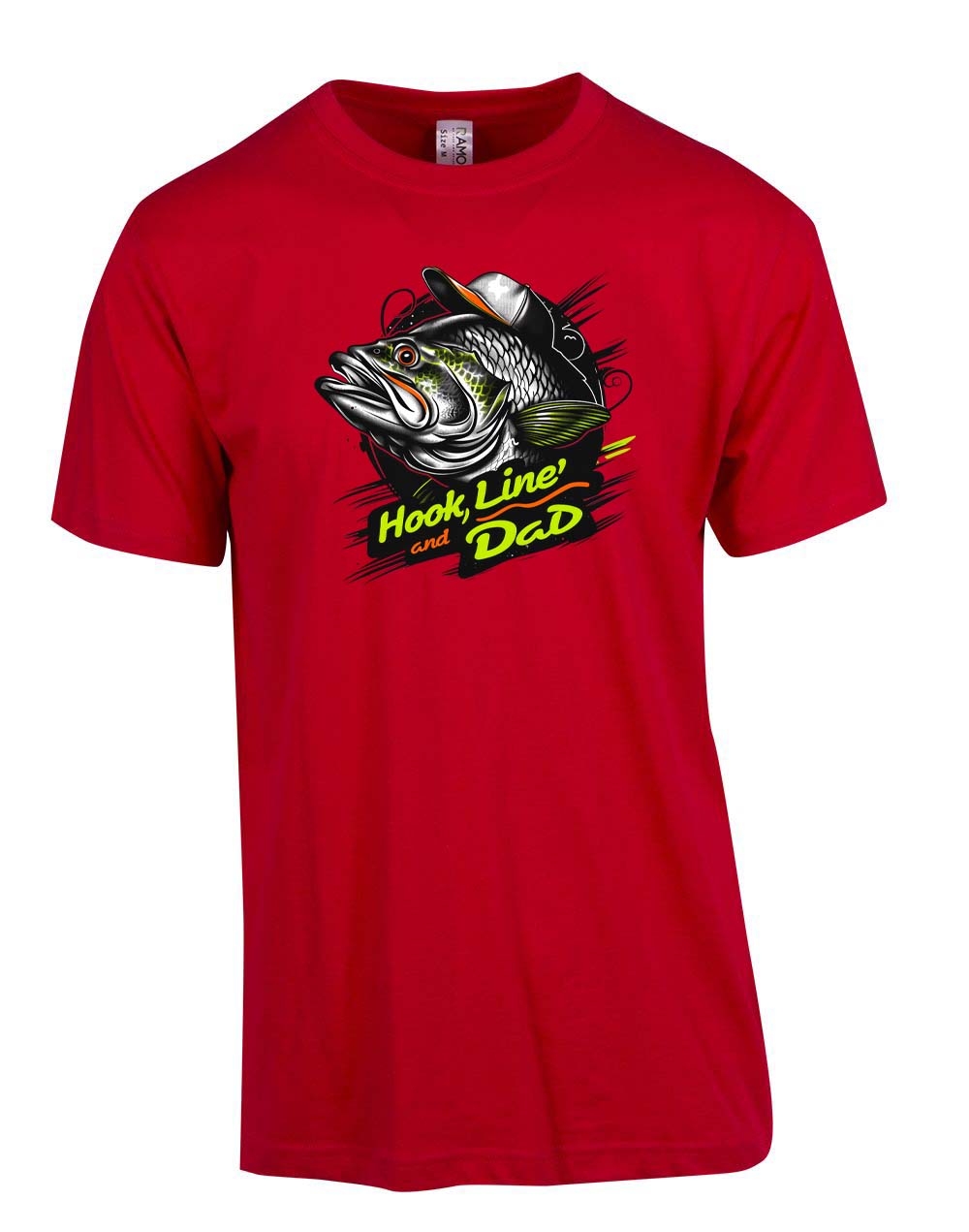 Hook line and dad T-shirt
