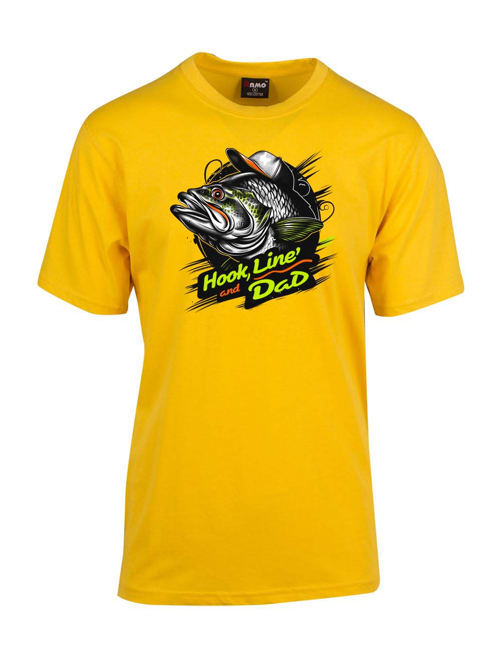 Hook line and dad T-shirt