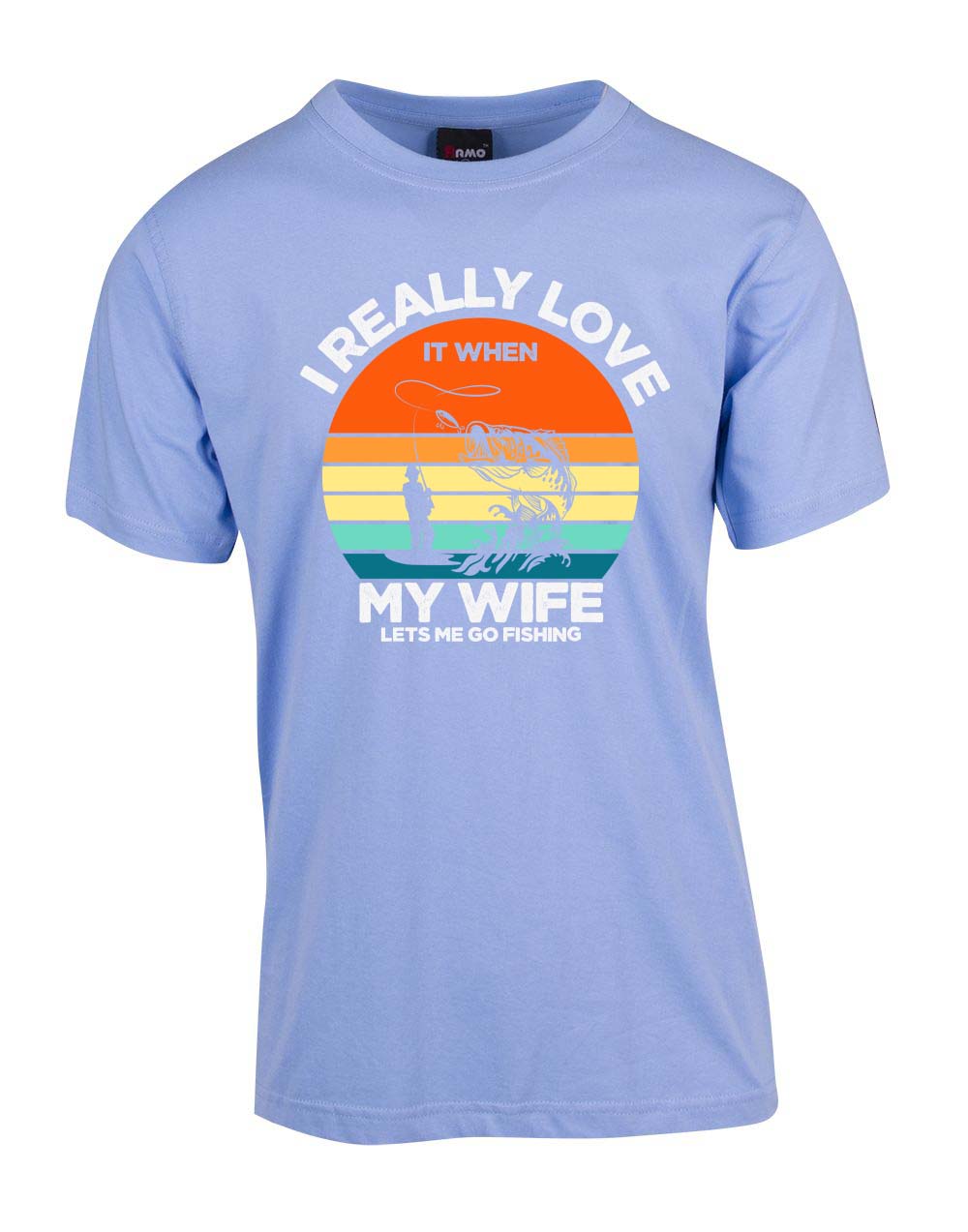 I really love it when my wife lets me go fishing T-shirt
