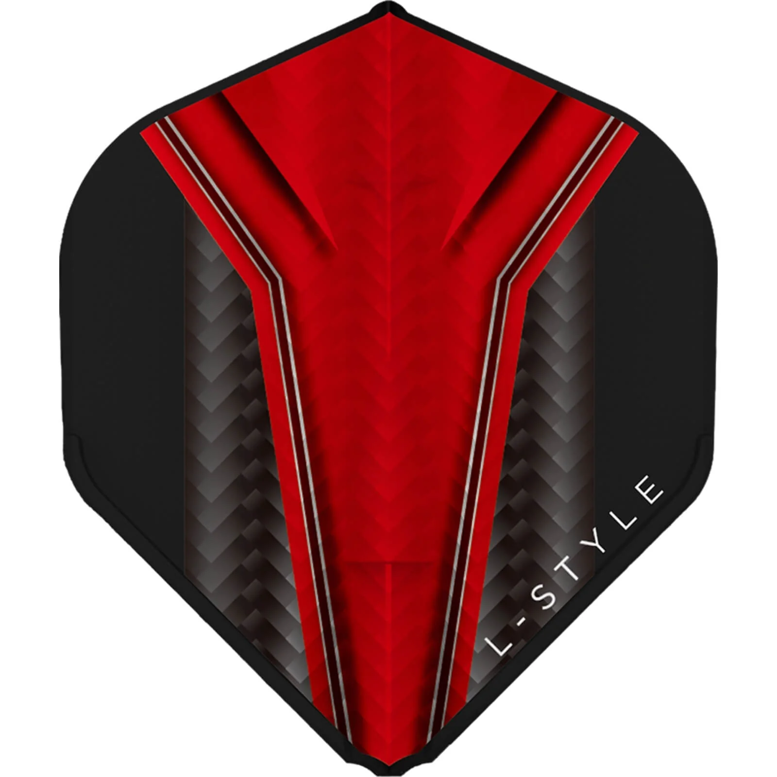 L-Style EZ Inception L1 Big Wing Dart Flights Red