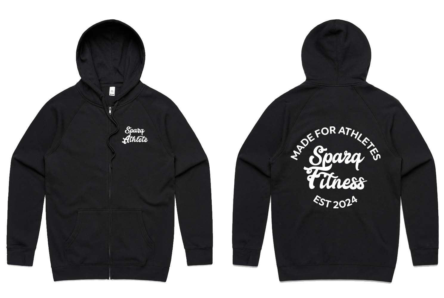 SPARQ Fitness Athlete Zipped Hoodie