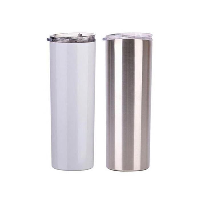 20oz Skinny Tumbler White or Stainless
