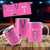 Miami Heat Pink Themed Printed Coffee Mug 11oz