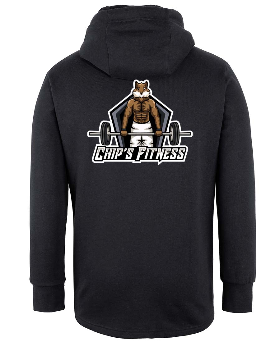 Chip's Fitness Double sided Logo Sports Hoodie