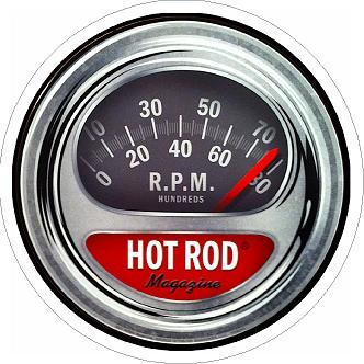 Hot Rod Magazine Sticker