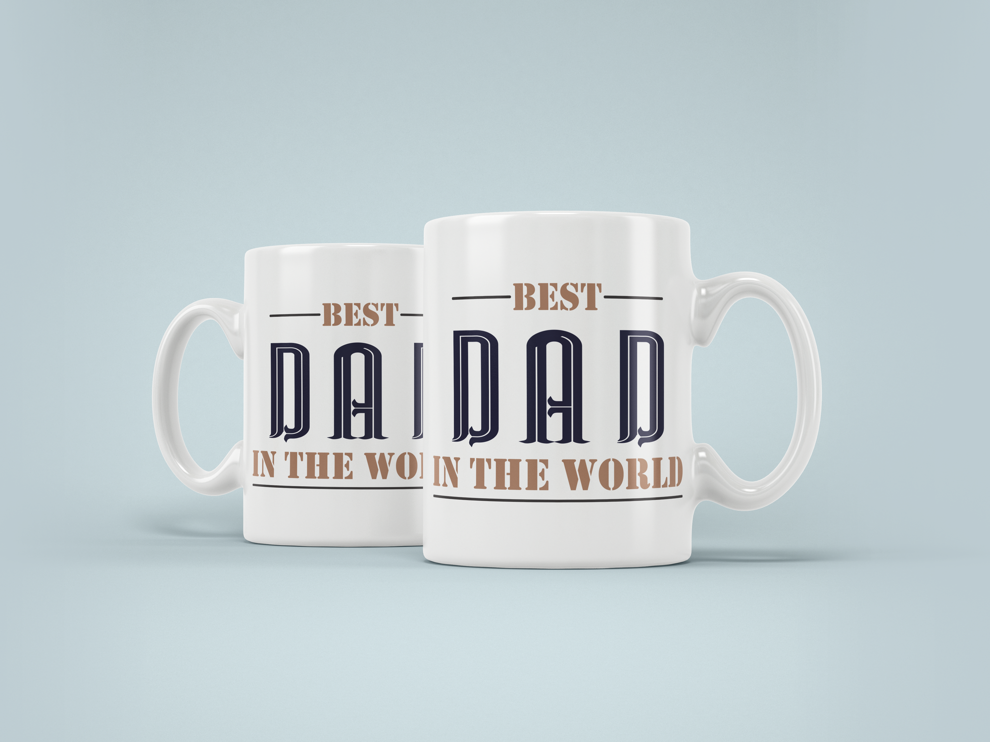 Best Dad in the World - Fathers Day 11oz Mug