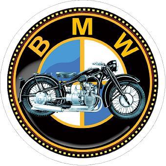 BMW Motorbikes Sticker