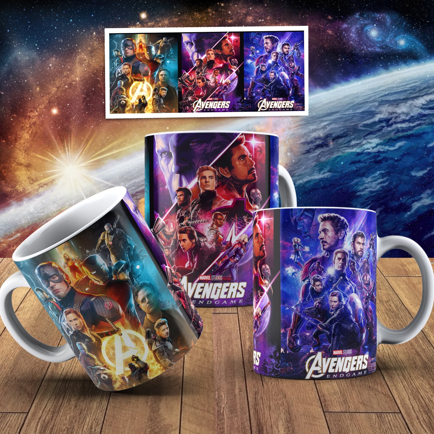 Avengers Ultimate Themed Printed Coffee Mug 11oz 10 Designs!!!!!!