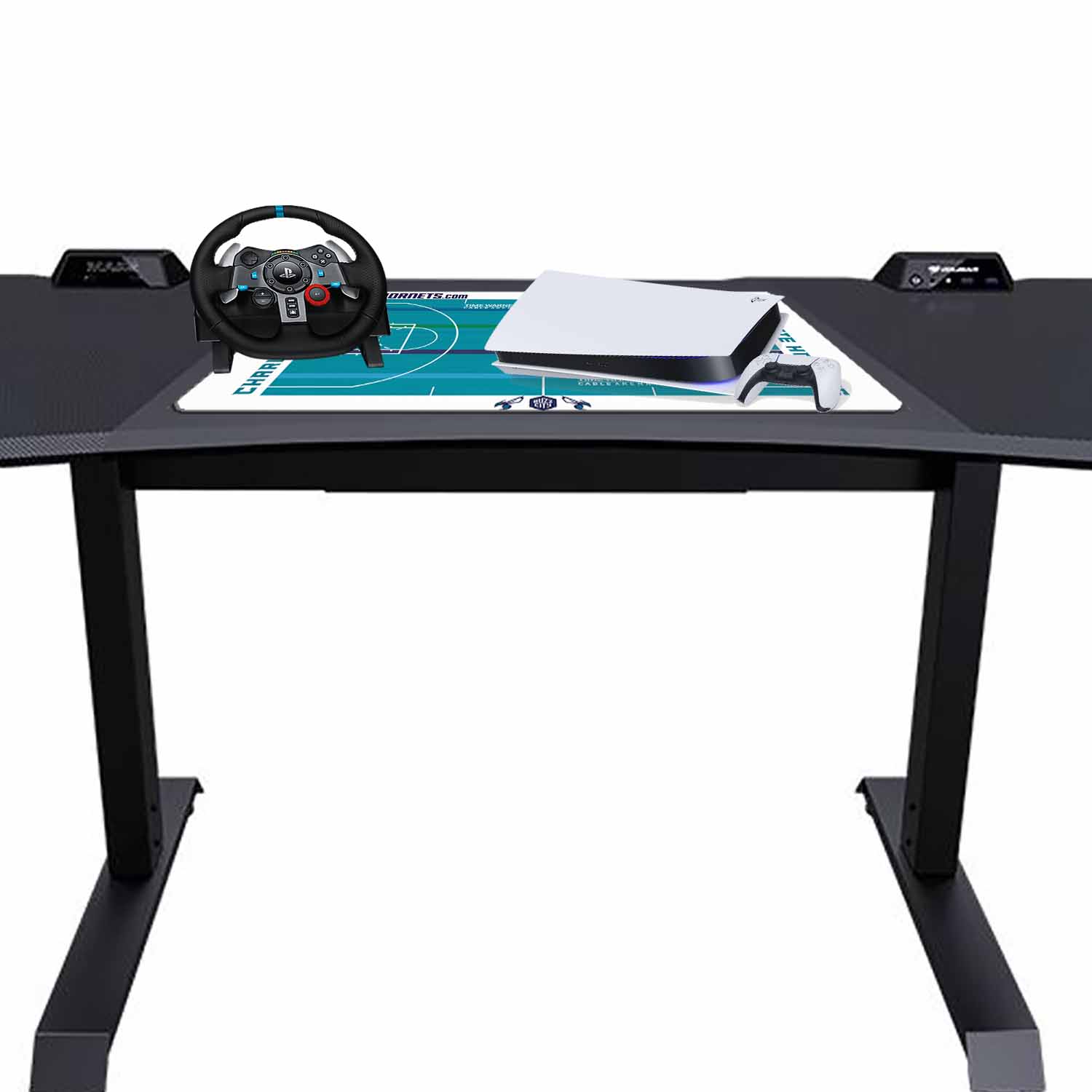 Charlotte Hornets Themed NBA Desk / Gamer Pad