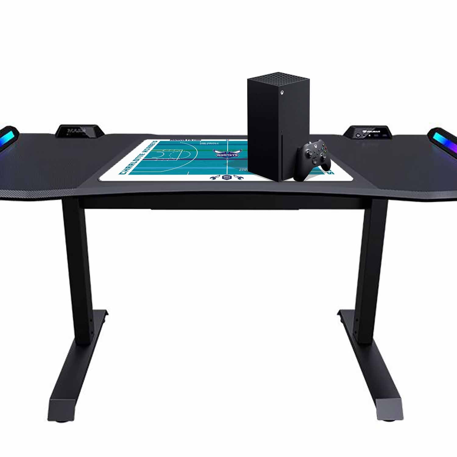 Charlotte Hornets Themed NBA Desk / Gamer Pad