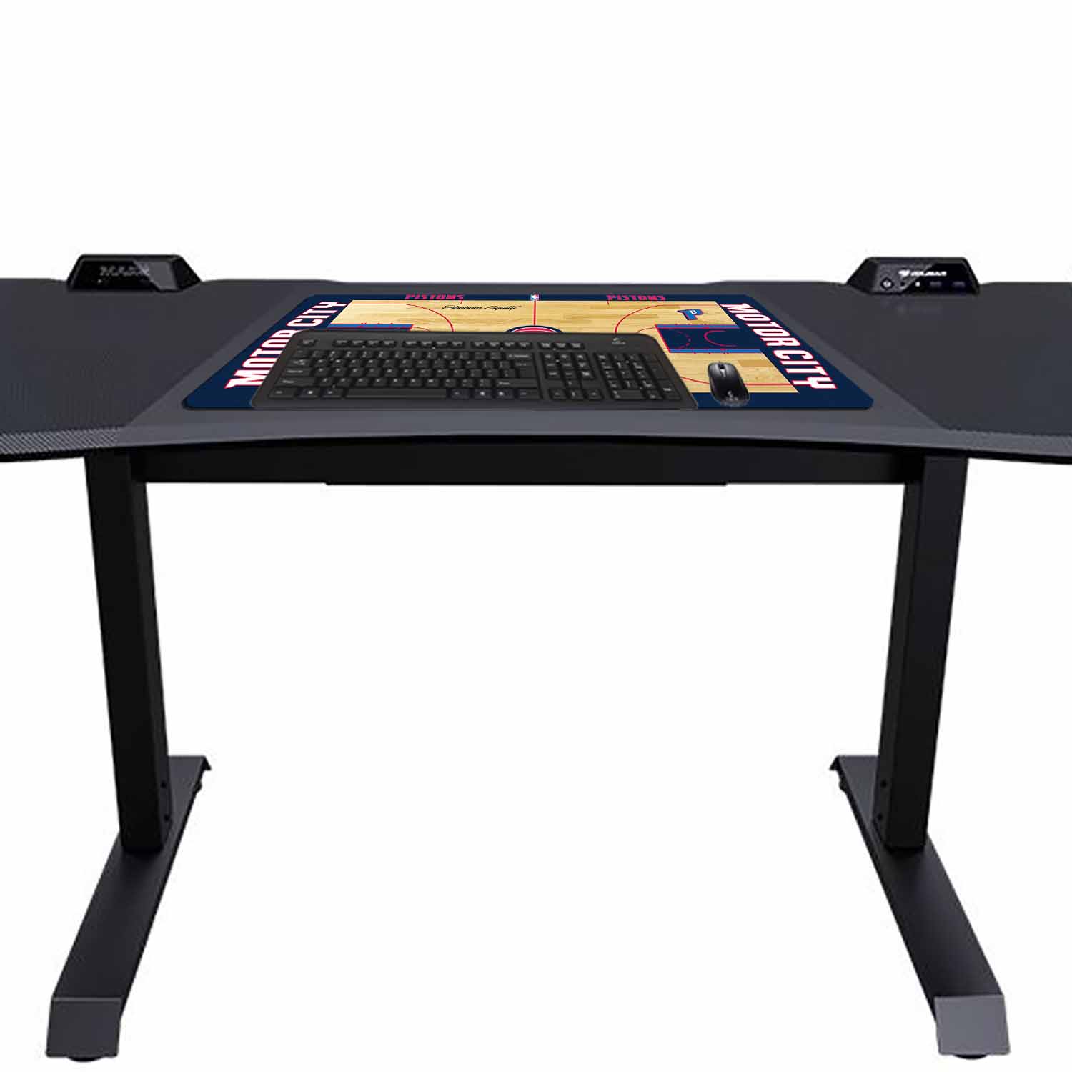 Detroit Pistons Themed NBA Desk / Gamer Pad