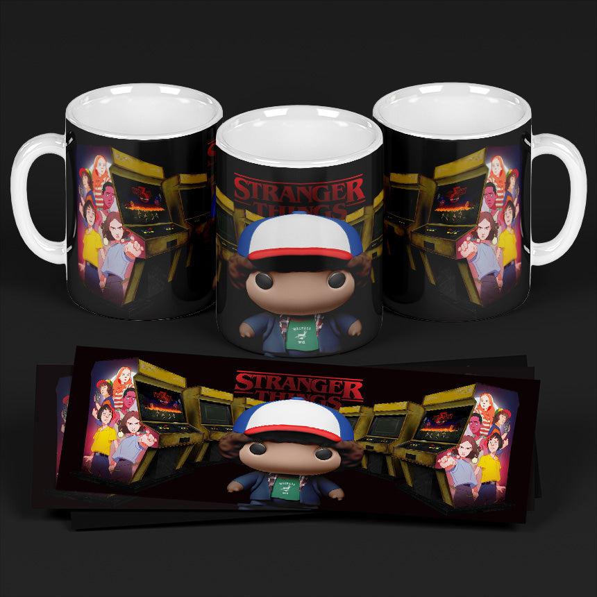 Dustin Stranger Things Themed Printed Coffee Mug 11oz