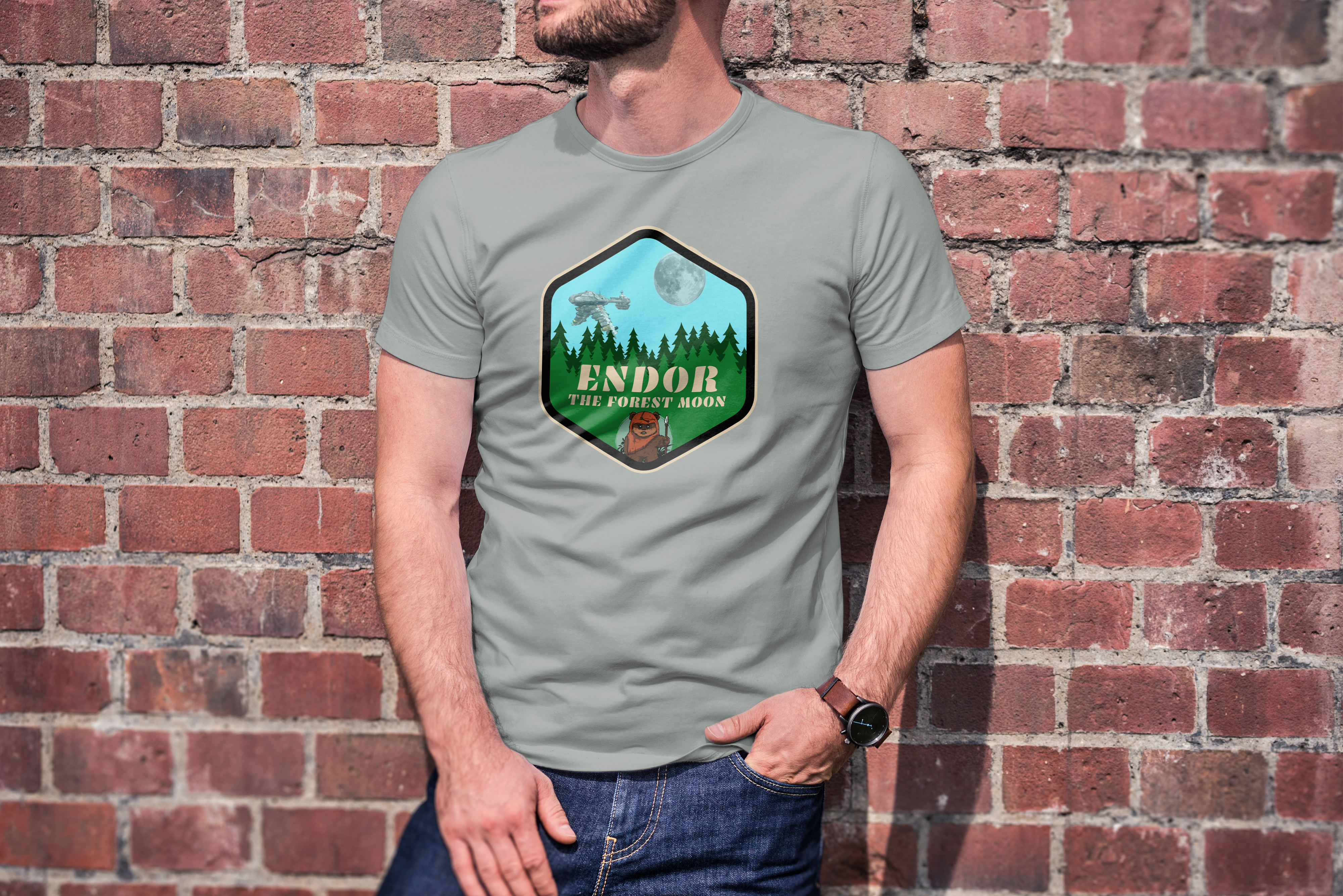 Endor Ewok Themed T Shirt