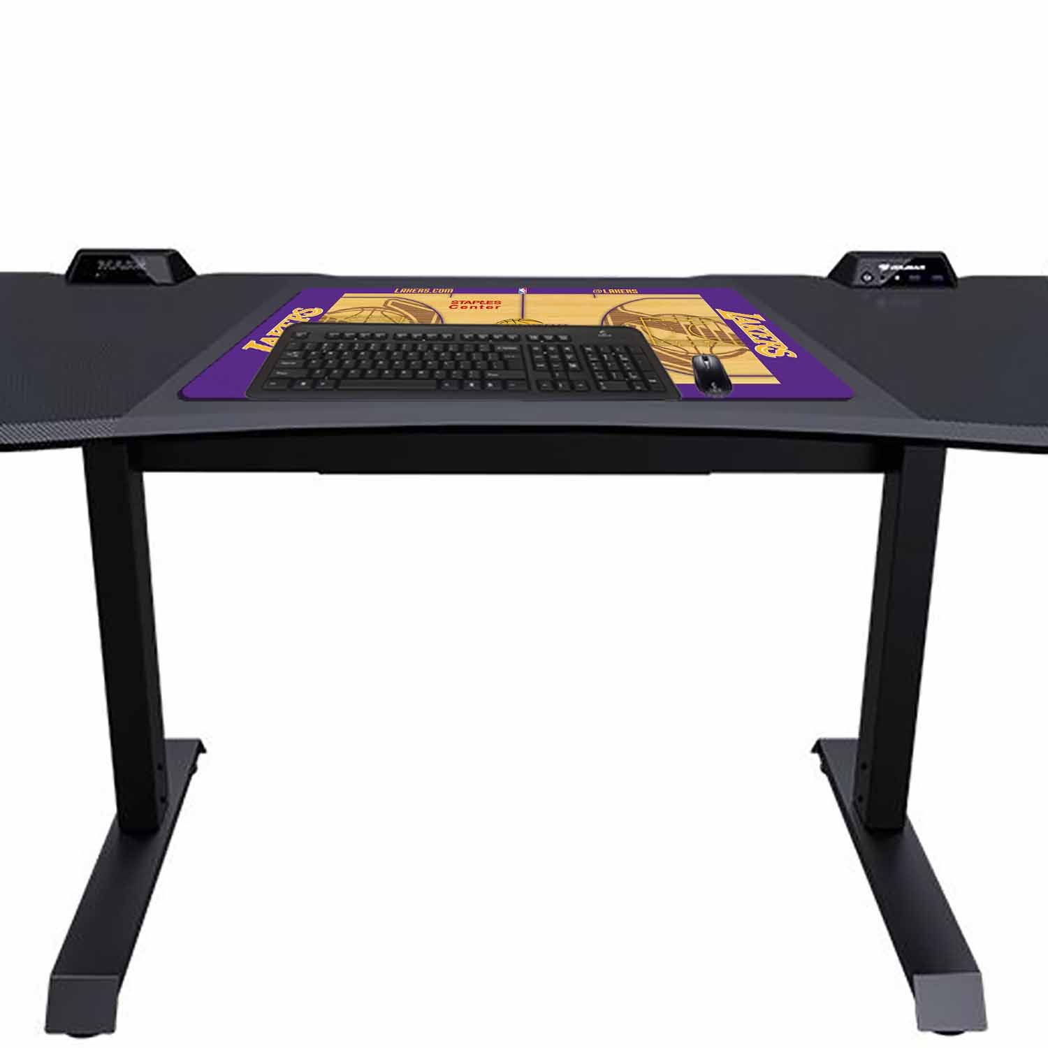 Los Angeles LA Lakers Themed NBA Desk / Gamer Pad